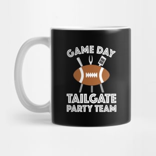 Game Day Tailgate Party Team Mug